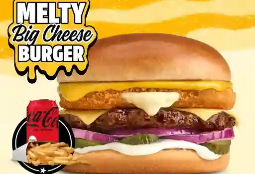 Combo Melty Big Cheese Burger Big Angus