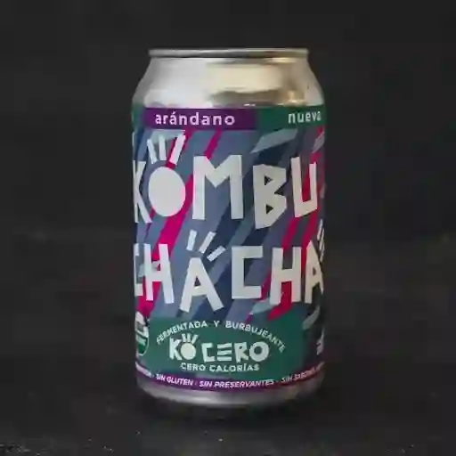 Kombuchacha Arándano Lata 350 C.c