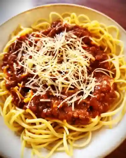 Spaguetti A La Boloñesa