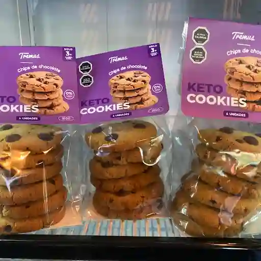 Pack Cookie Chips Chocolate Keto-tremus