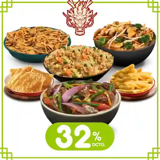 Banquete Para 2 Menu Peruano 30% 