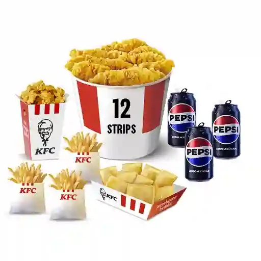 Bucket 12 Strips Combo