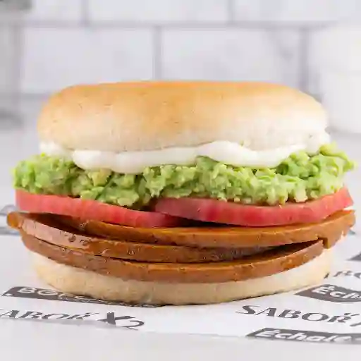 Sandwich Bife Vegano Italiano