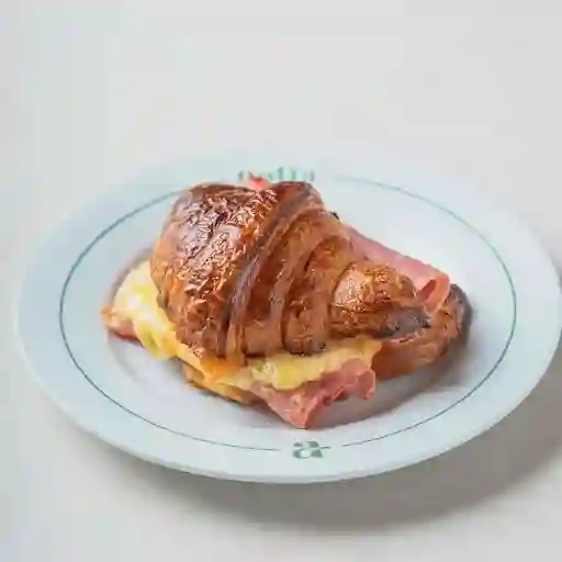 Croissant Jamon Y Queso Mantecoso