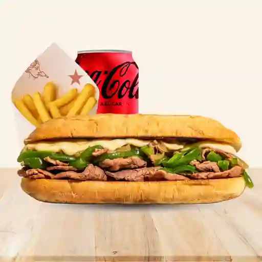 Combo + Philly Cheesesteak