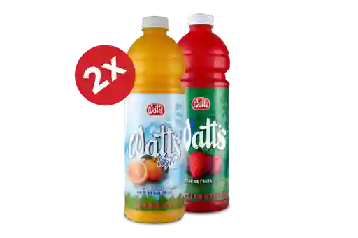 2x Jugos Watts 1,5lt Var.