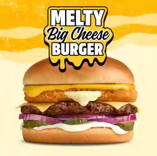 Melty Big Cheese Burger Big Angus