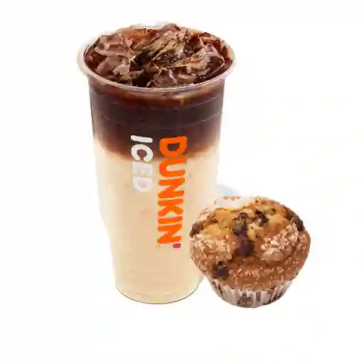 Iced Macchiato Xl  + Muffin