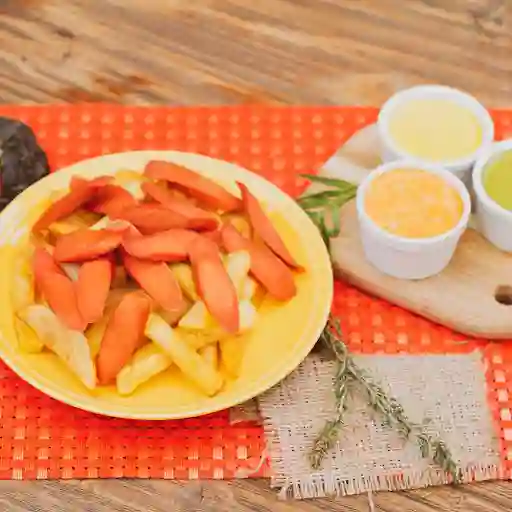 Salchipapas Pequeñas