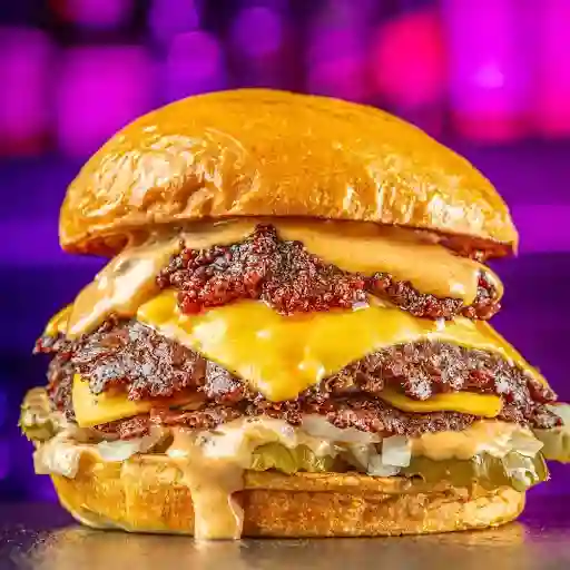 Bacon Jam Burger + papas