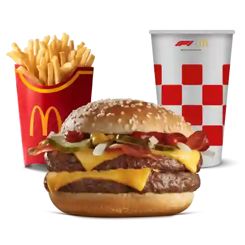 Mccombo Grande Doble Cuarto De Libra Bacon F1