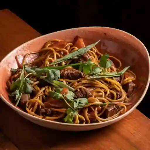 Tallarín Saltado Criollo De Filete
