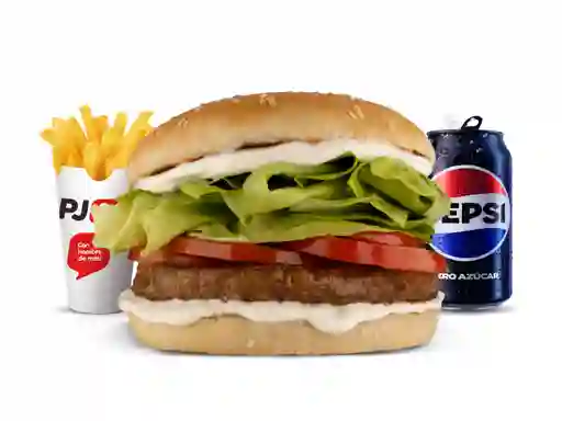 Combo Hamburguesa Grande Campestre