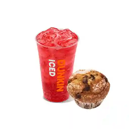 Dunkin Energy M + Muffin.