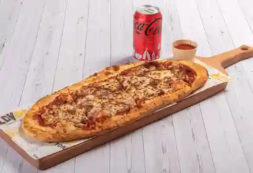 Arma Tu Pizza Con Bebida En Lata 