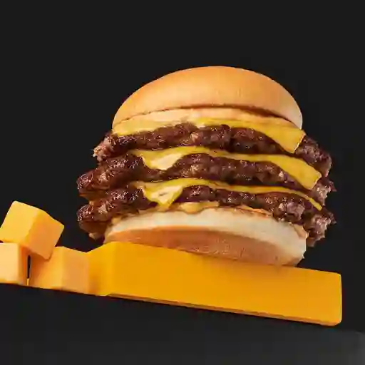 Just Cheese Burger Triple