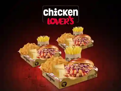 Trio Box Sandwich chicken Lovers