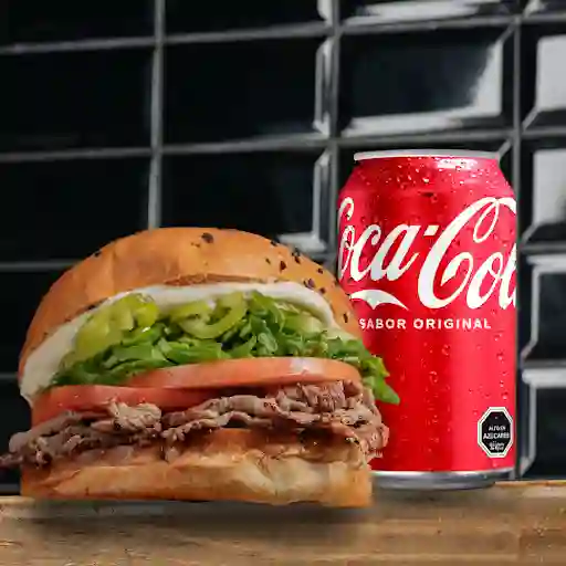 Promo Sánguche Churrasco + Bebida 350ml