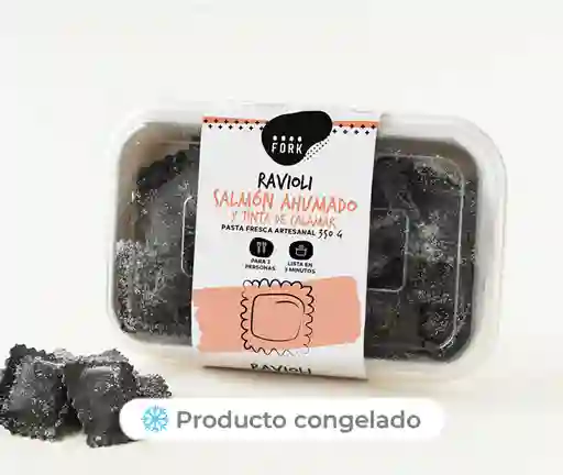 Ravioli De Salmón Ahumado 2 Personas, Fork