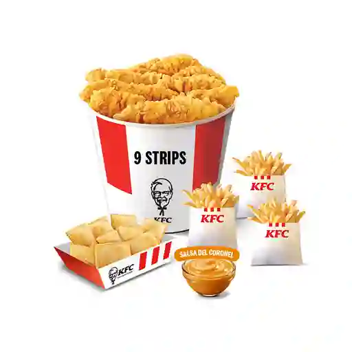 Bucket 9 Strips Combo Sb