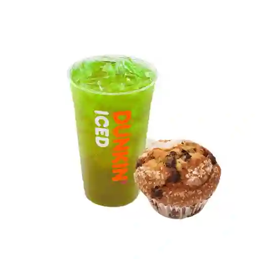 Refresher Base Limonada M + Muffin.