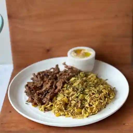 Shawarma Con Acompañamiento