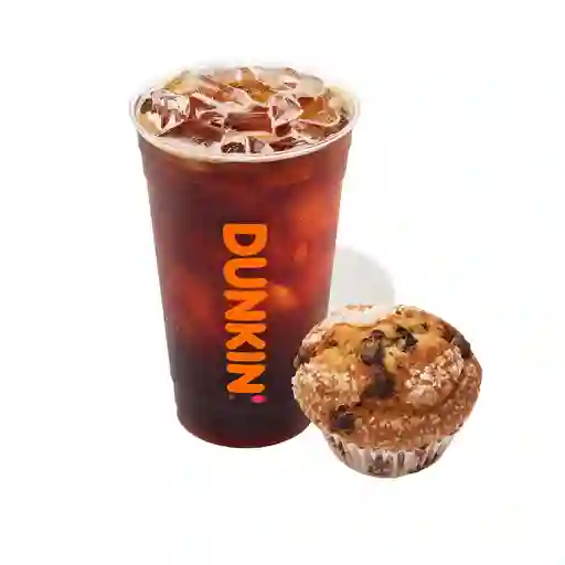 Iced Americano L + Muffin
