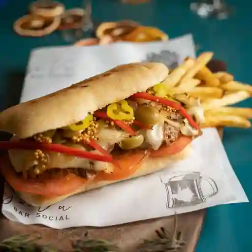 Sandwich De Plateada