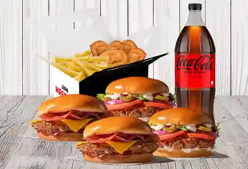 Mega Combo Smashter Burgers