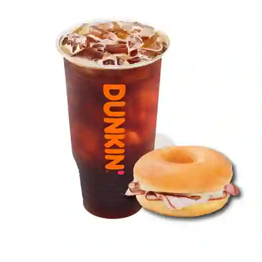 Iced Coffee Xl + Donwich