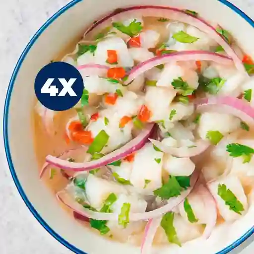 Pack 4 Ceviches