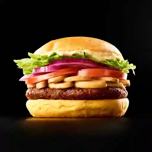 Arizona Vegan Burger + Papas