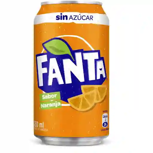 Fanta Zero Lata 330 Ml.