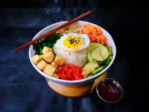 Bibimbap Con Tofu