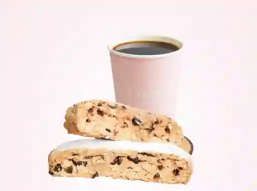 Americano Pequeño  + Biscotti