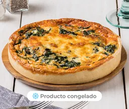 Quiche De Salmón Espinaca En Masa Quebrada, 4 Porciones