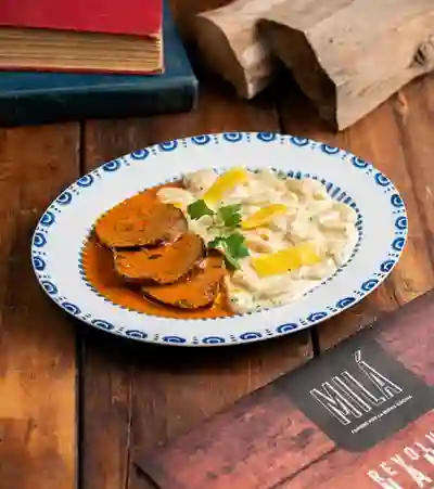 Gnocchi Con Asado Casero
