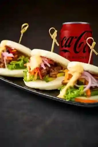 Combo Bao + Bebida A Elección