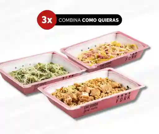 Pack 3 Platos Individuales Combina Como Quieras