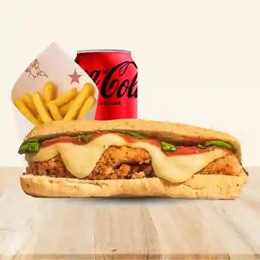 Combo + Chicken Parm Sandwich