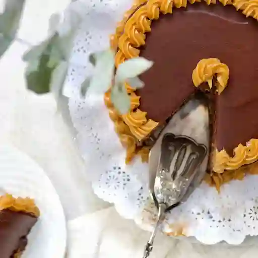 Trozo Torta Chocolate