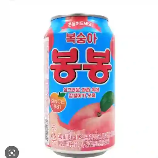 Bong Bong Zumo De Durazno