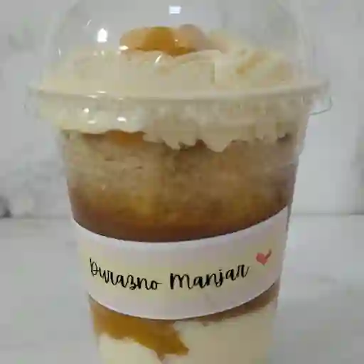 Torta En Vaso Durazno Manjar