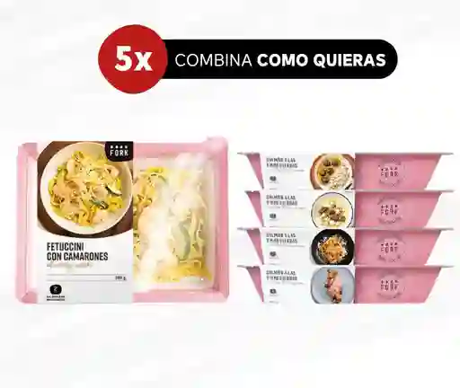 Pack 5 Platos Individuales ¡perfecto Para La Semana!
