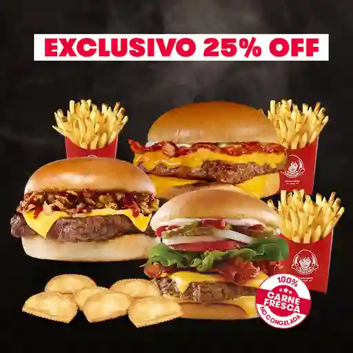 Trio Bacon Full