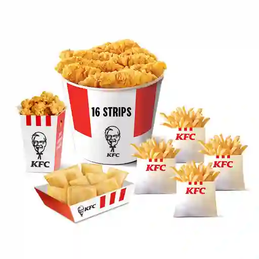 Bucket 16 Strips Combo Sb