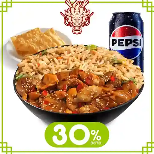 Wok Combo Pollo Teriyaki 30%