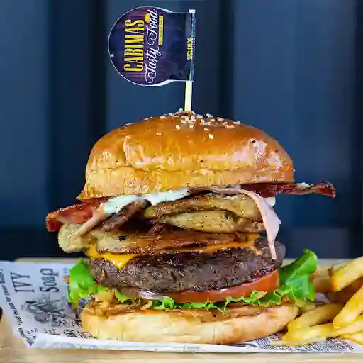 Hamburguesa Mixta Pollo & Res