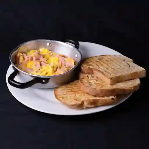 Huevos Revueltos Con Jamón