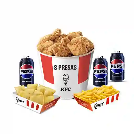 Mega Bucket 8 Presas